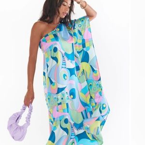 Tropez Maxi One shoulder dress
